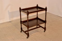 English Oak Drinks Cart, circa 1900