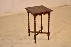 English Oak Drinks Table, c. 1900