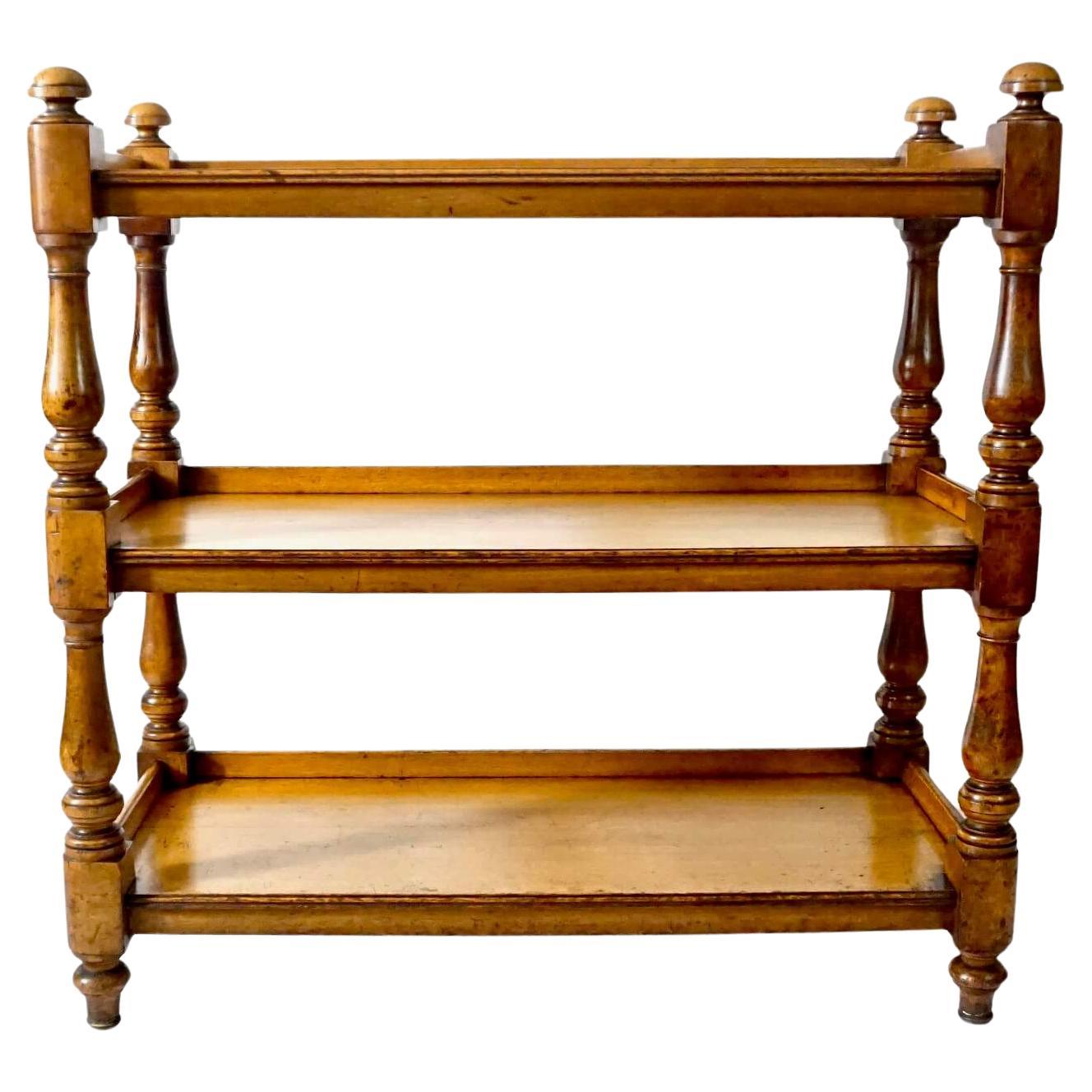 English Oak Etagere or Open Shelves, circa 1850