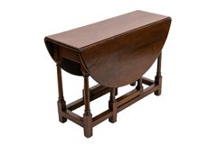 English Oak Gate Leg Table