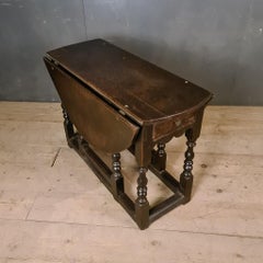 English Oak Gateleg Table