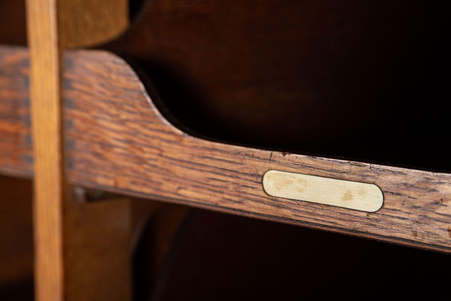 Armadietto per merceria in Oak Oak smaltato in vendita 11