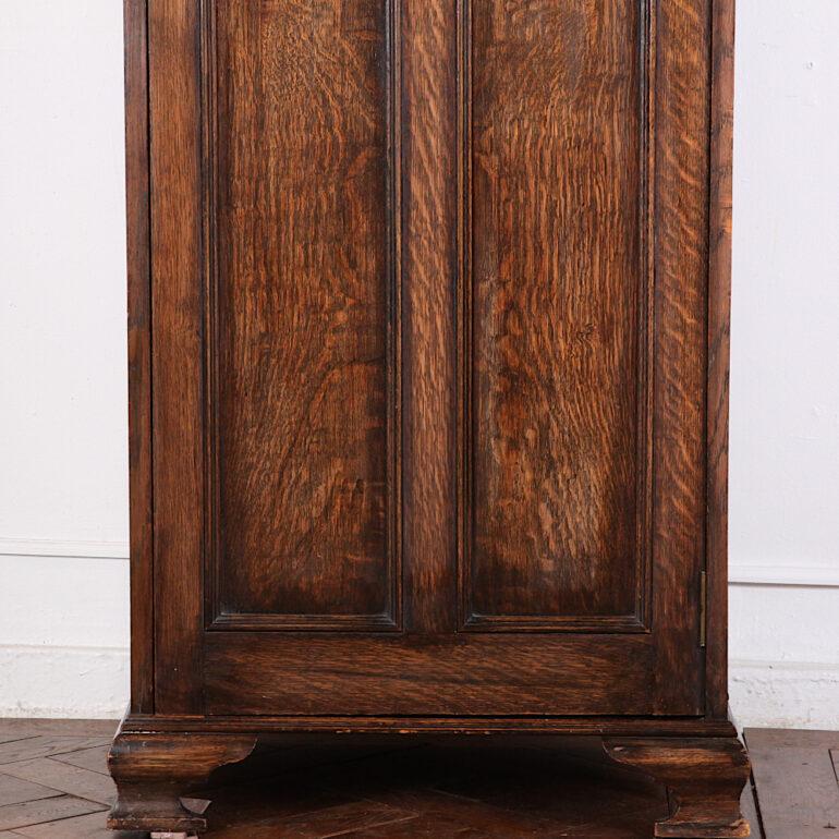 Tudor English Oak Hall Wardrobe