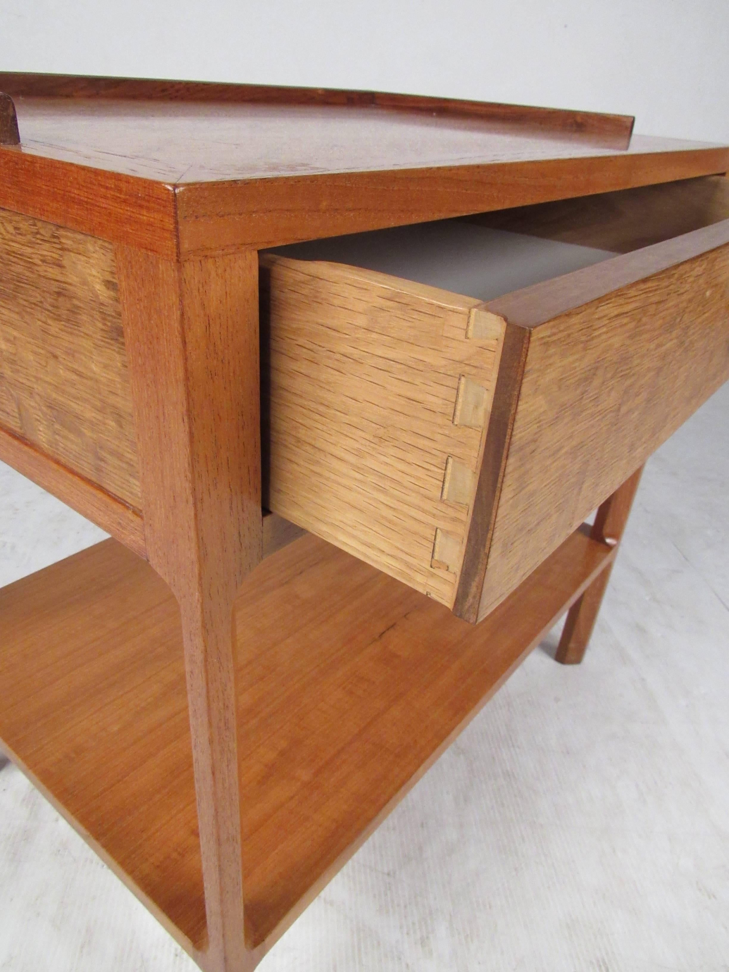 Wood Mid-Century Table by The Dunbar Furniture Corporation