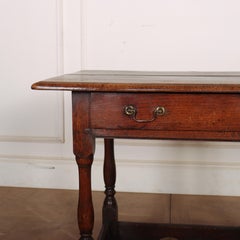 English Oak Lamp Table