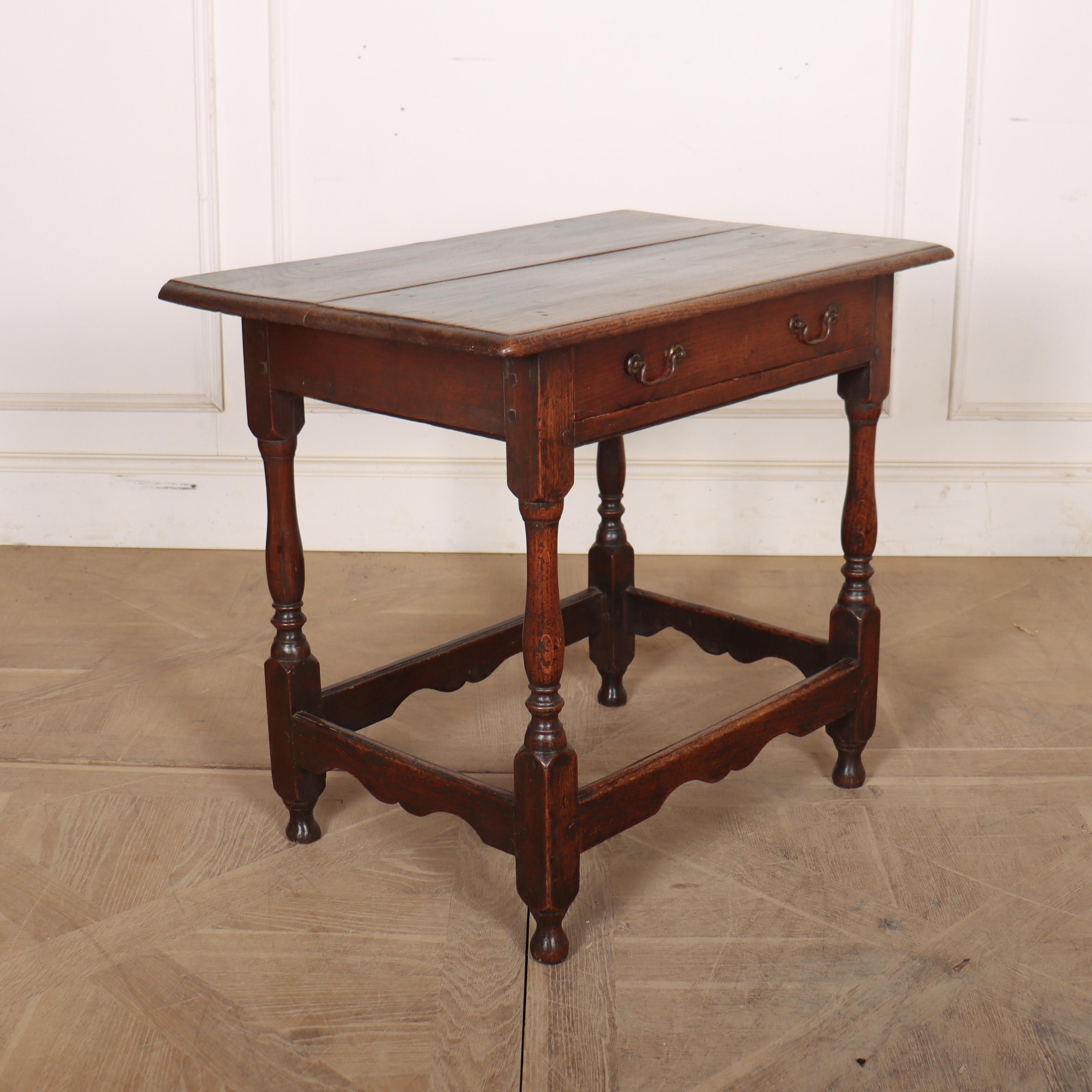 XVIII secolo Tavolo da lampada in Oak inglese in vendita