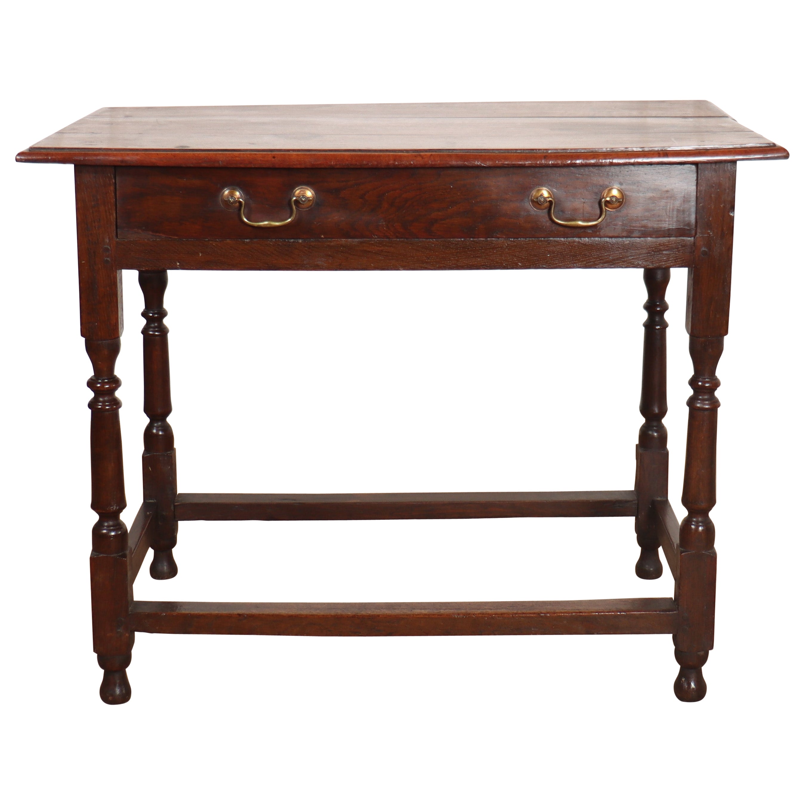 English Oak Lamp Table