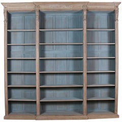 English Oak Library Bookcase