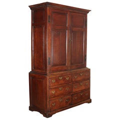 English Oak Linen Press