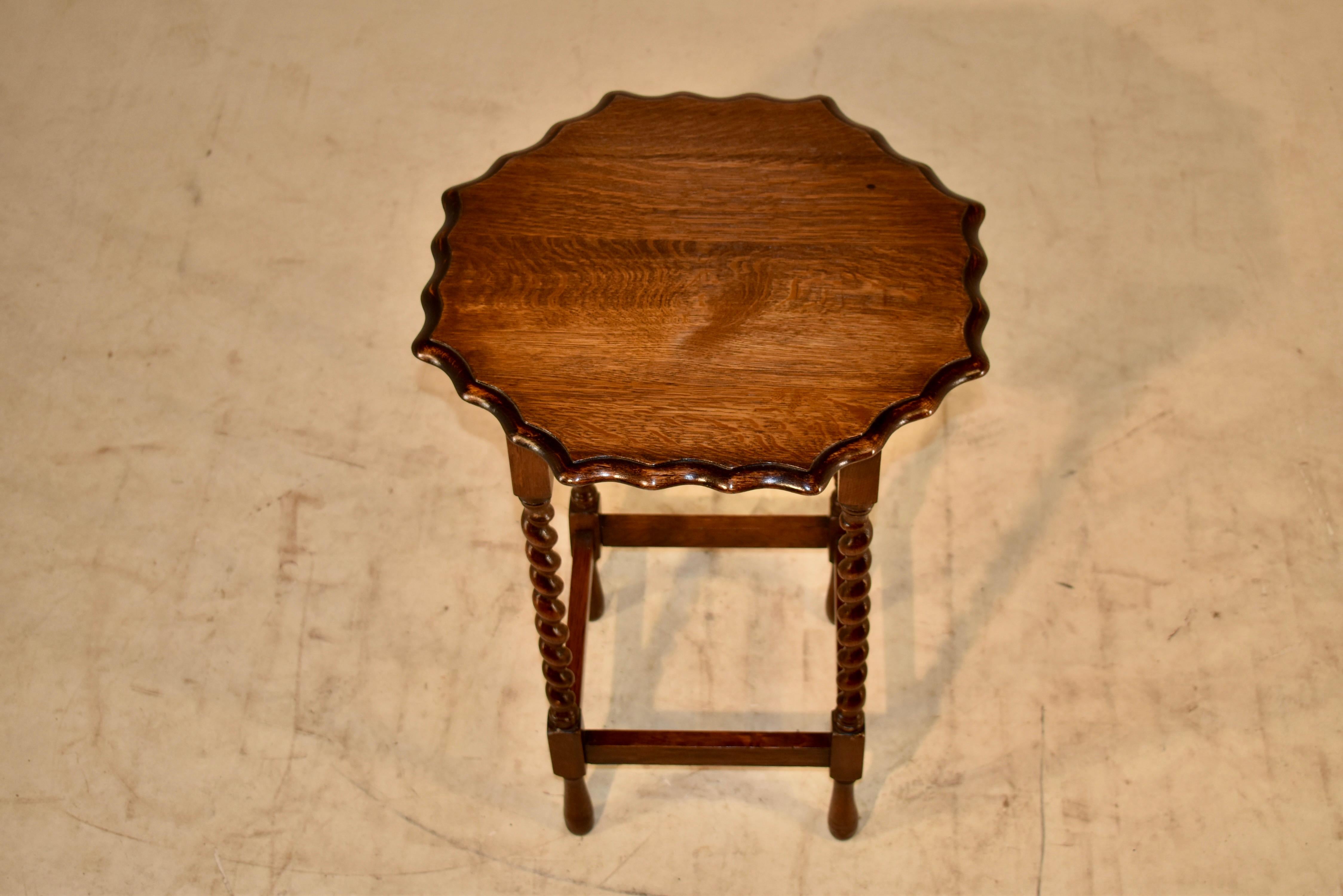 English Oak Occasional Table, C. 1900 For Sale 1