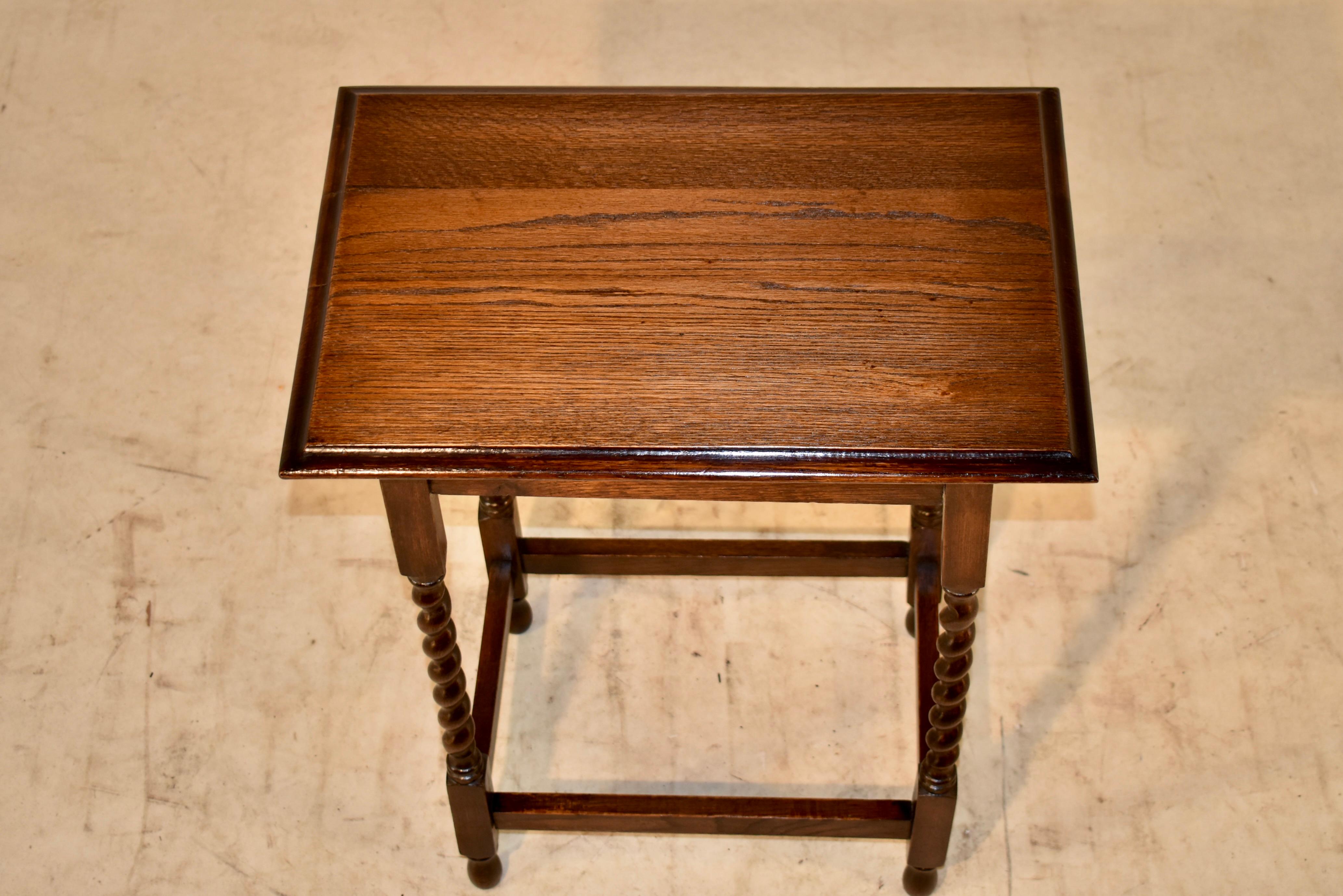 English Oak Occasional Table, circa 1900 For Sale 1