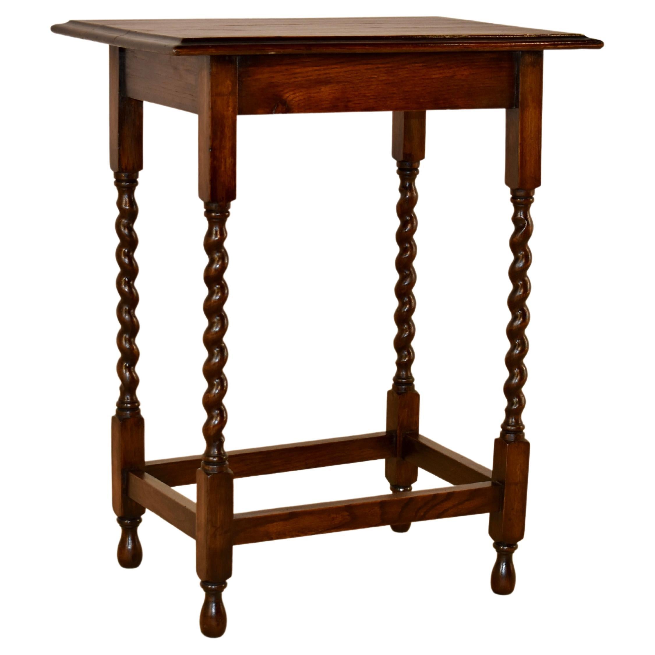 English Oak Occasional Table, circa 1900 For Sale