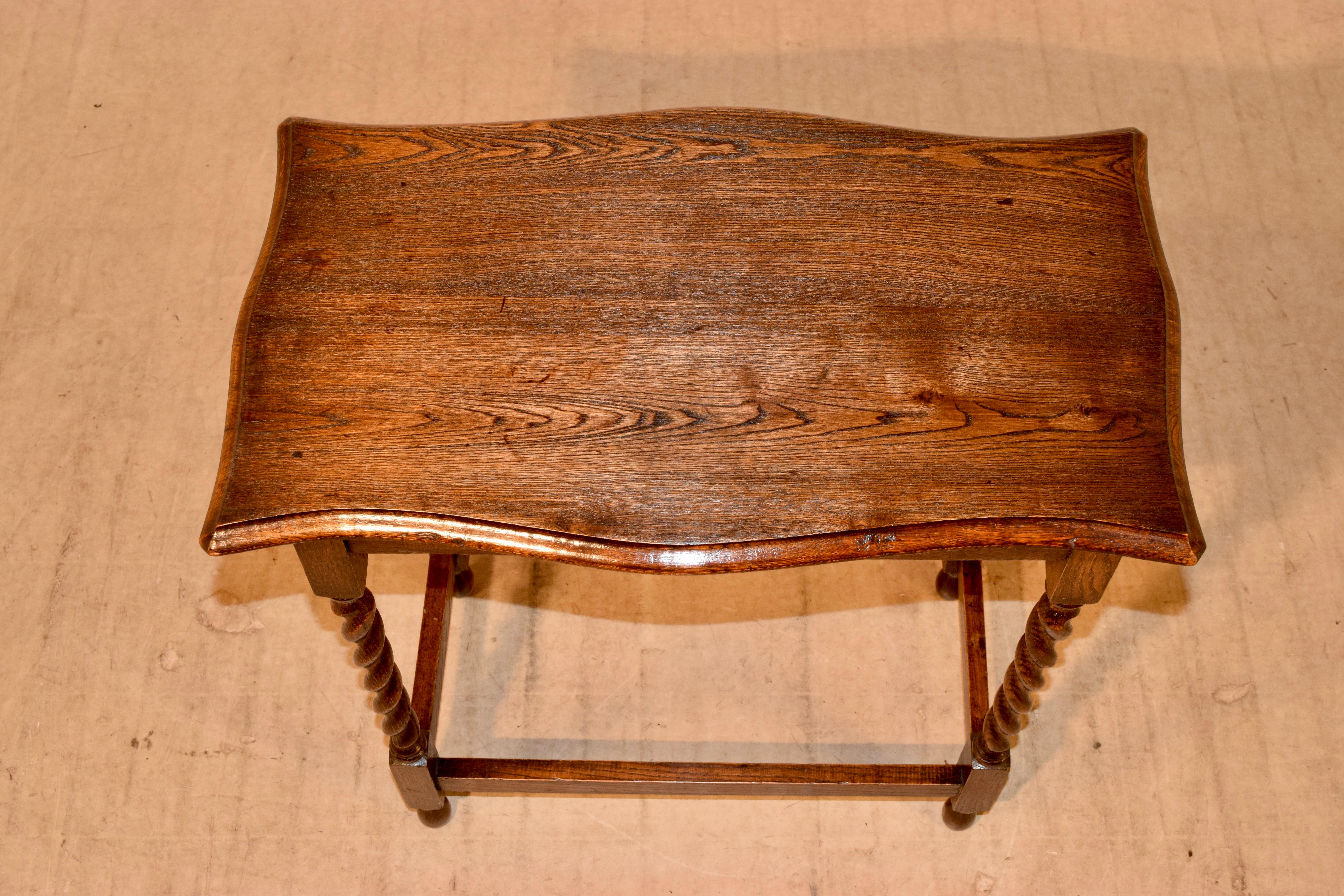 Early 20th Century English Oak Occasional Table, Circa 1900