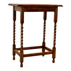 English Oak Occasional Table, circa 1900