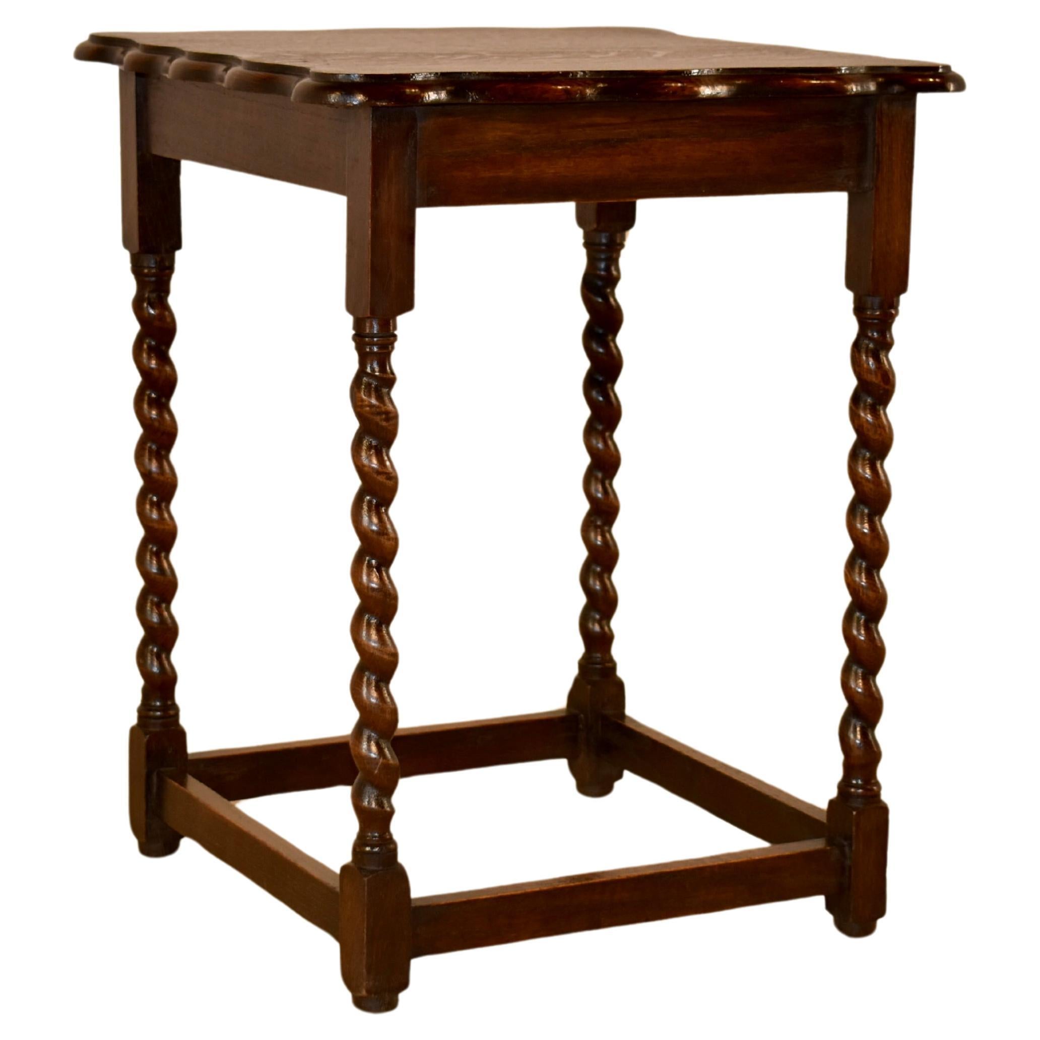 English Oak Occasional Table, Circa 1900 For Sale