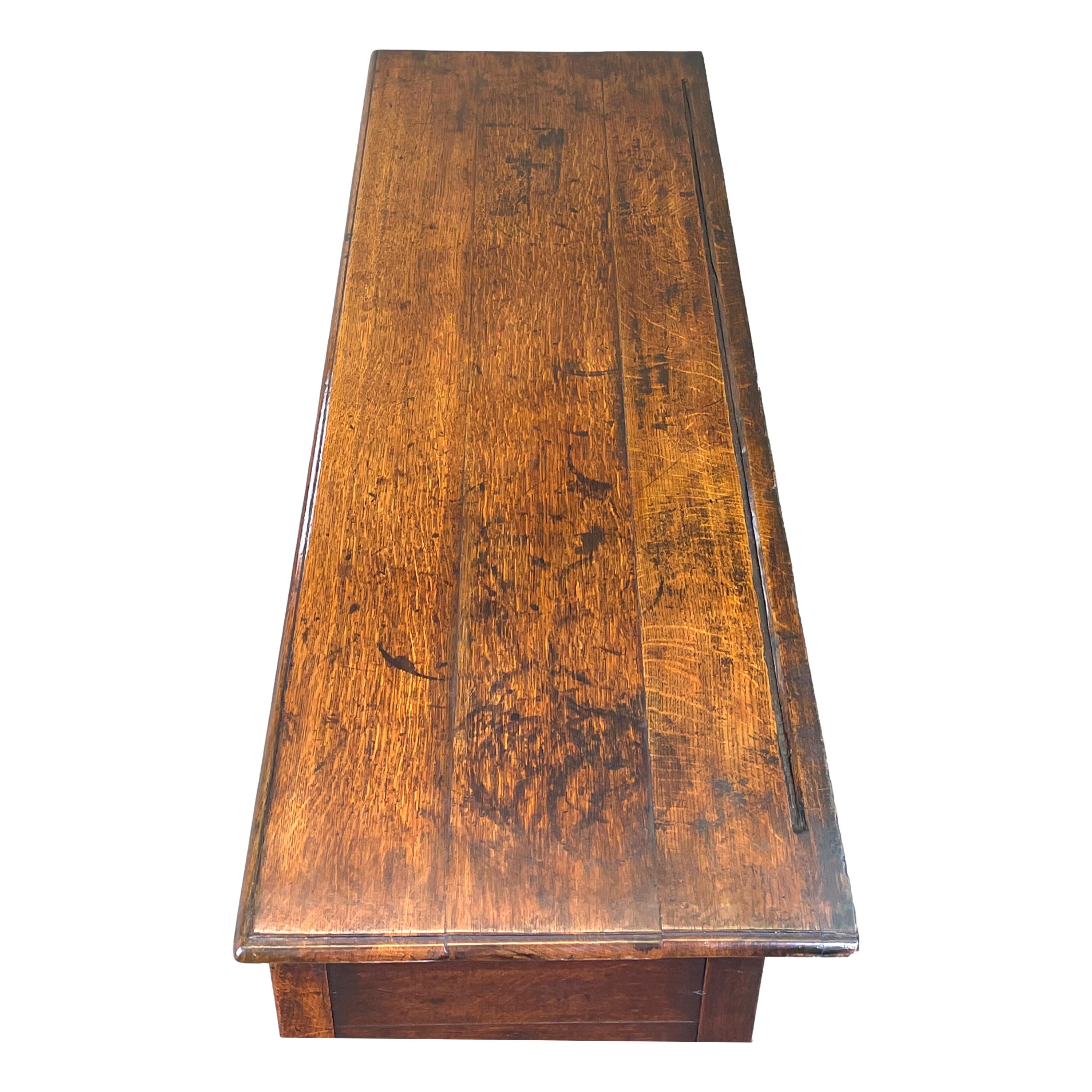 English Oak Potboard Dresser Base 1
