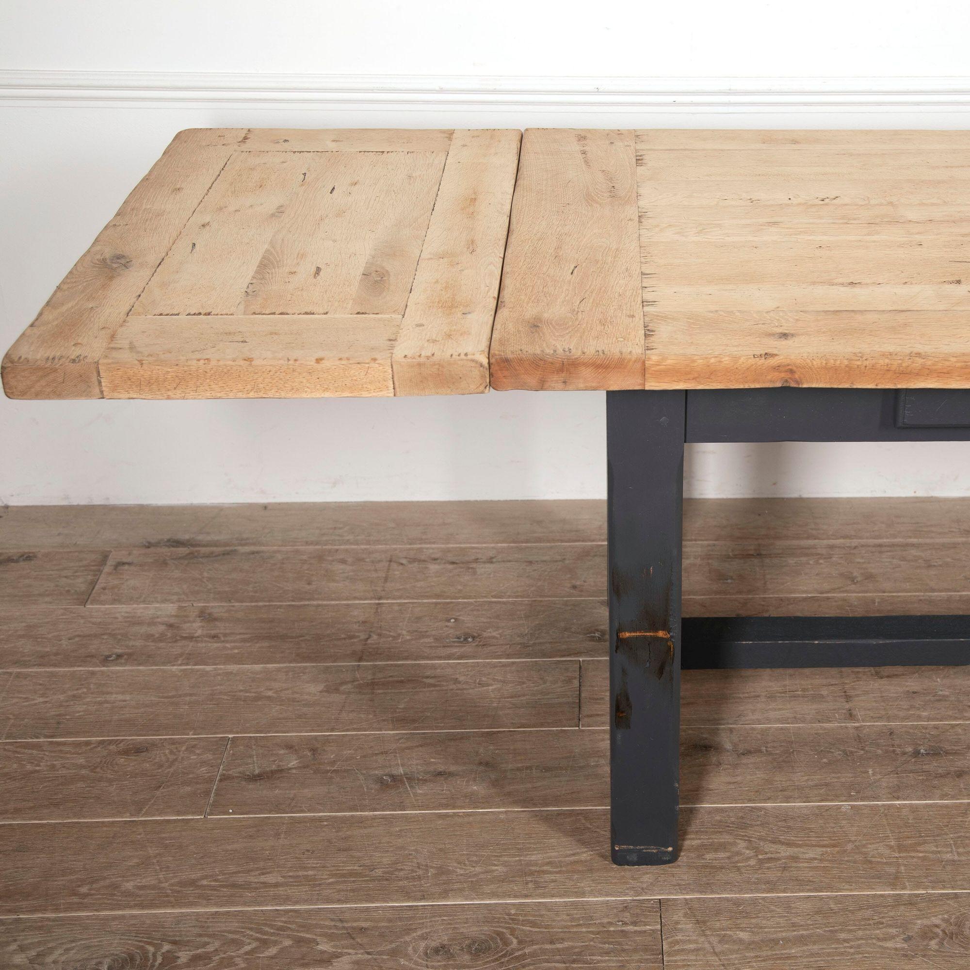English Oak Refectory Table For Sale 2