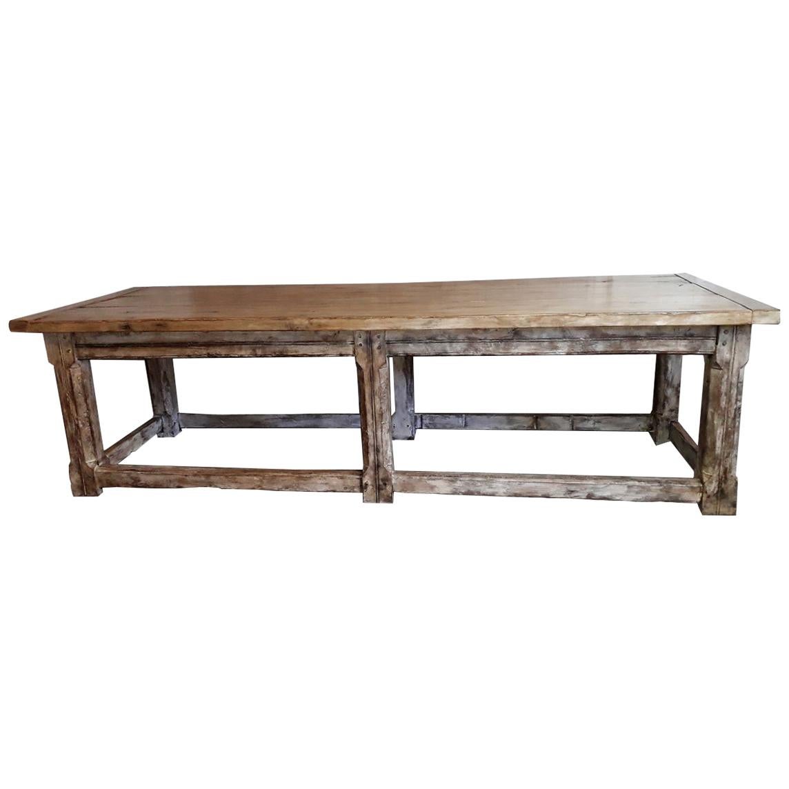 English Oak Refectory Table