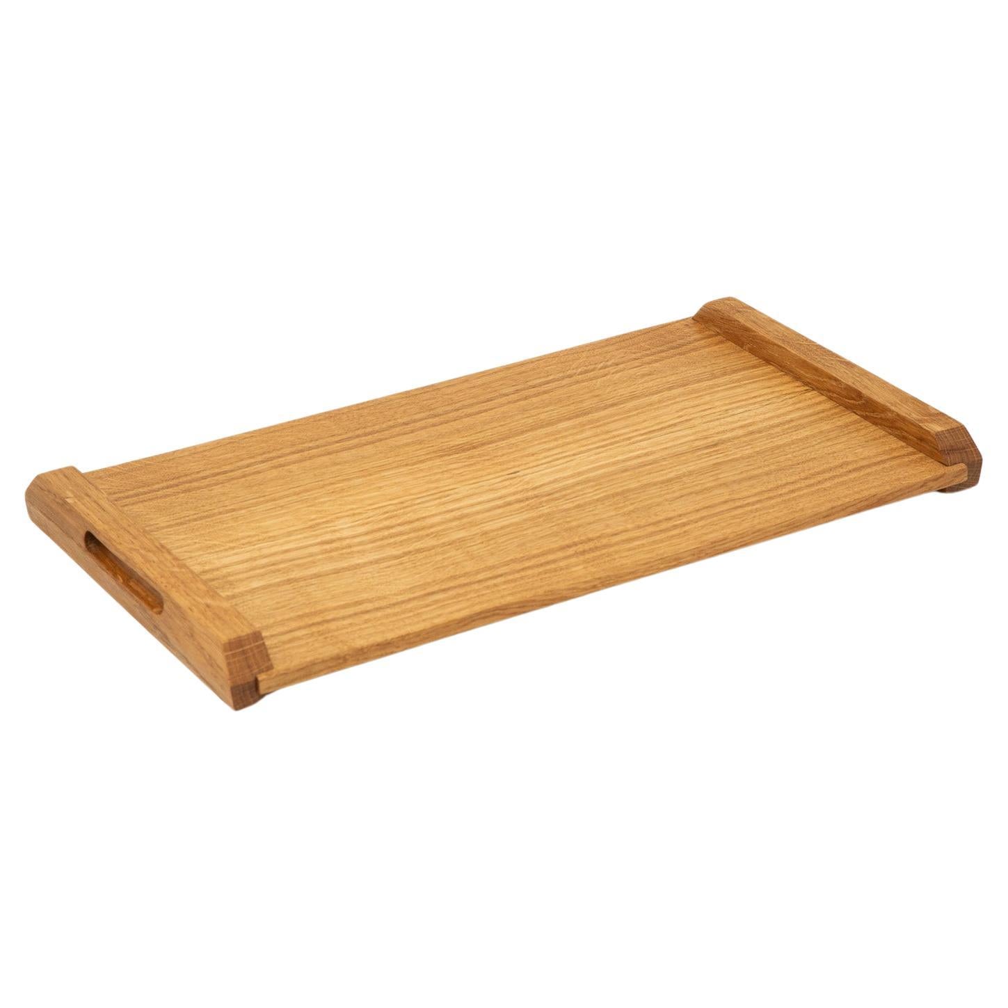 English Oak Serving Tray For Sale