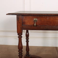 English Oak Side Table