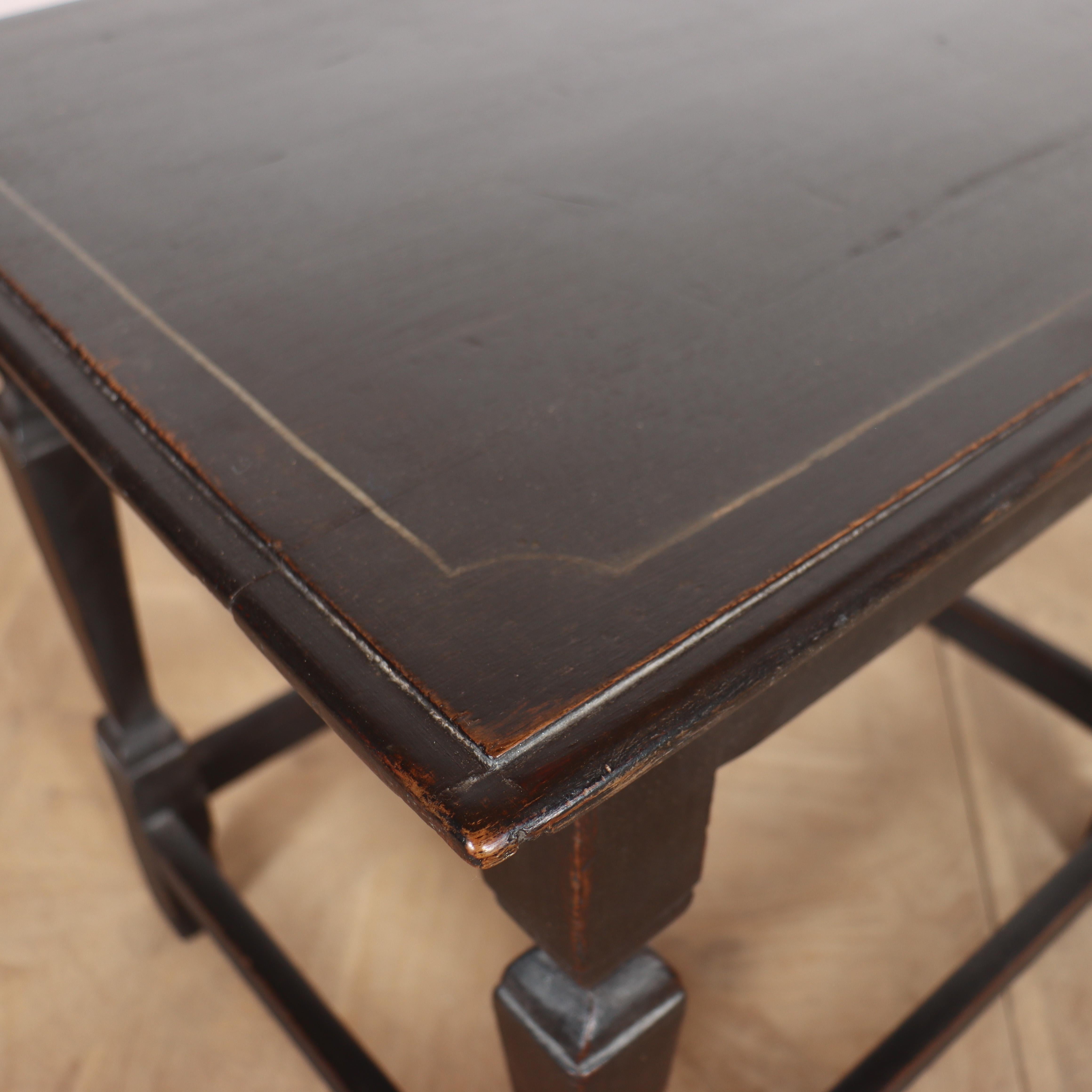 XVIIIe siècle et antérieur Table d'appoint en chêne anglais en vente