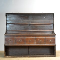 English oak sideboard, 1720s