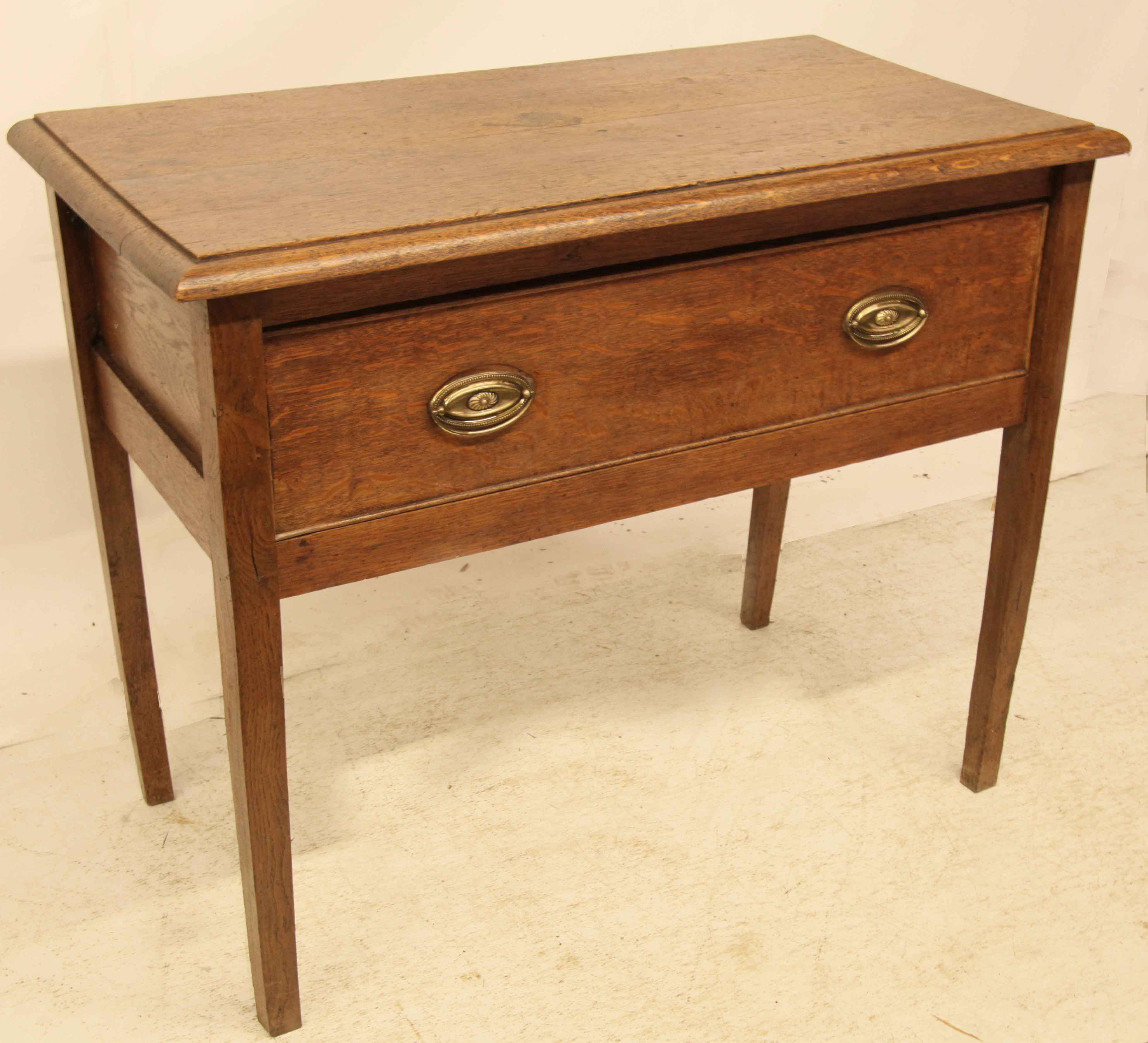 Mid-19th Century English Oak Sideboard For Sale