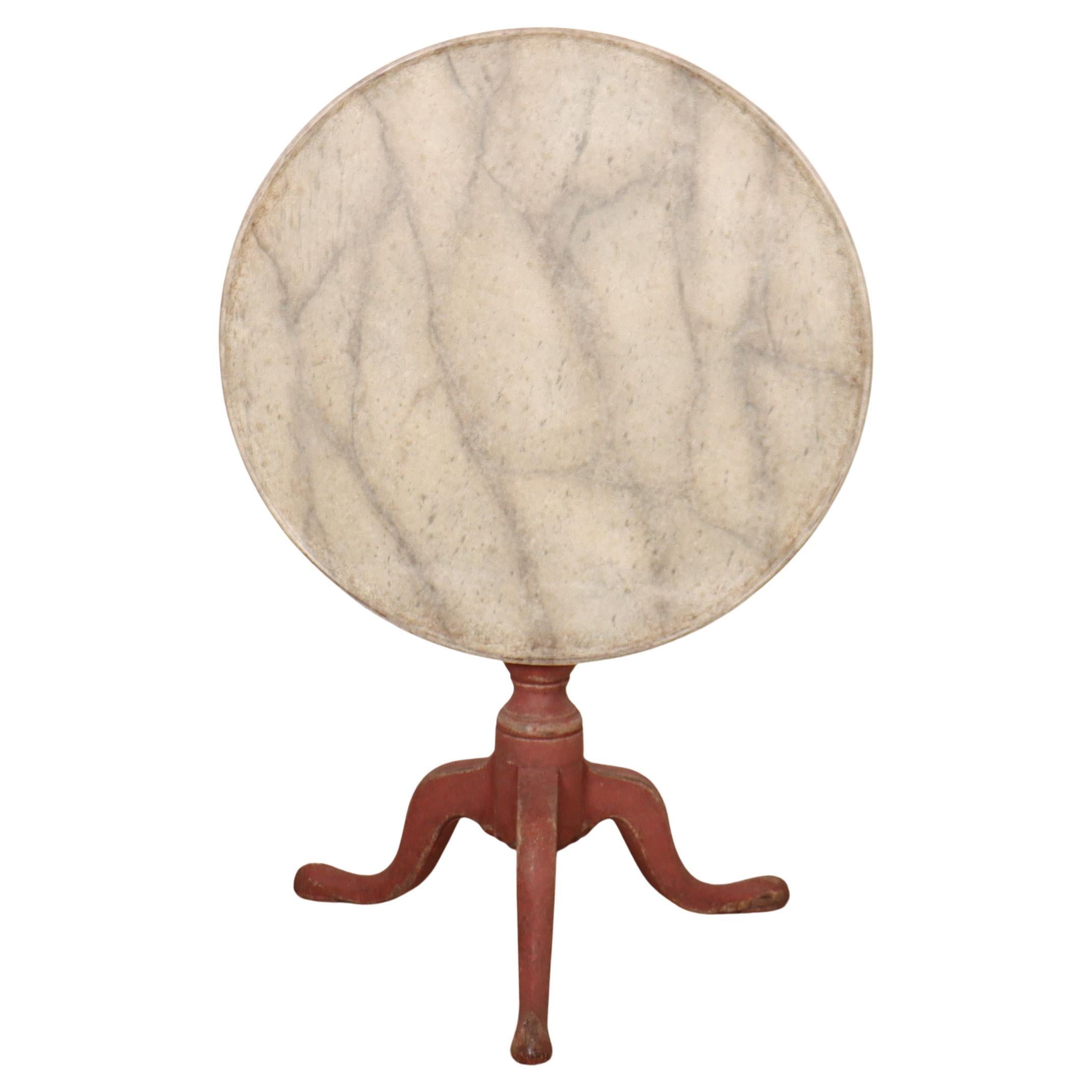 Table tripode en Oak Oak anglais