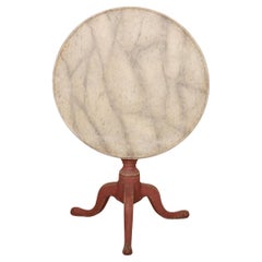 Antique English Oak Tripod Table