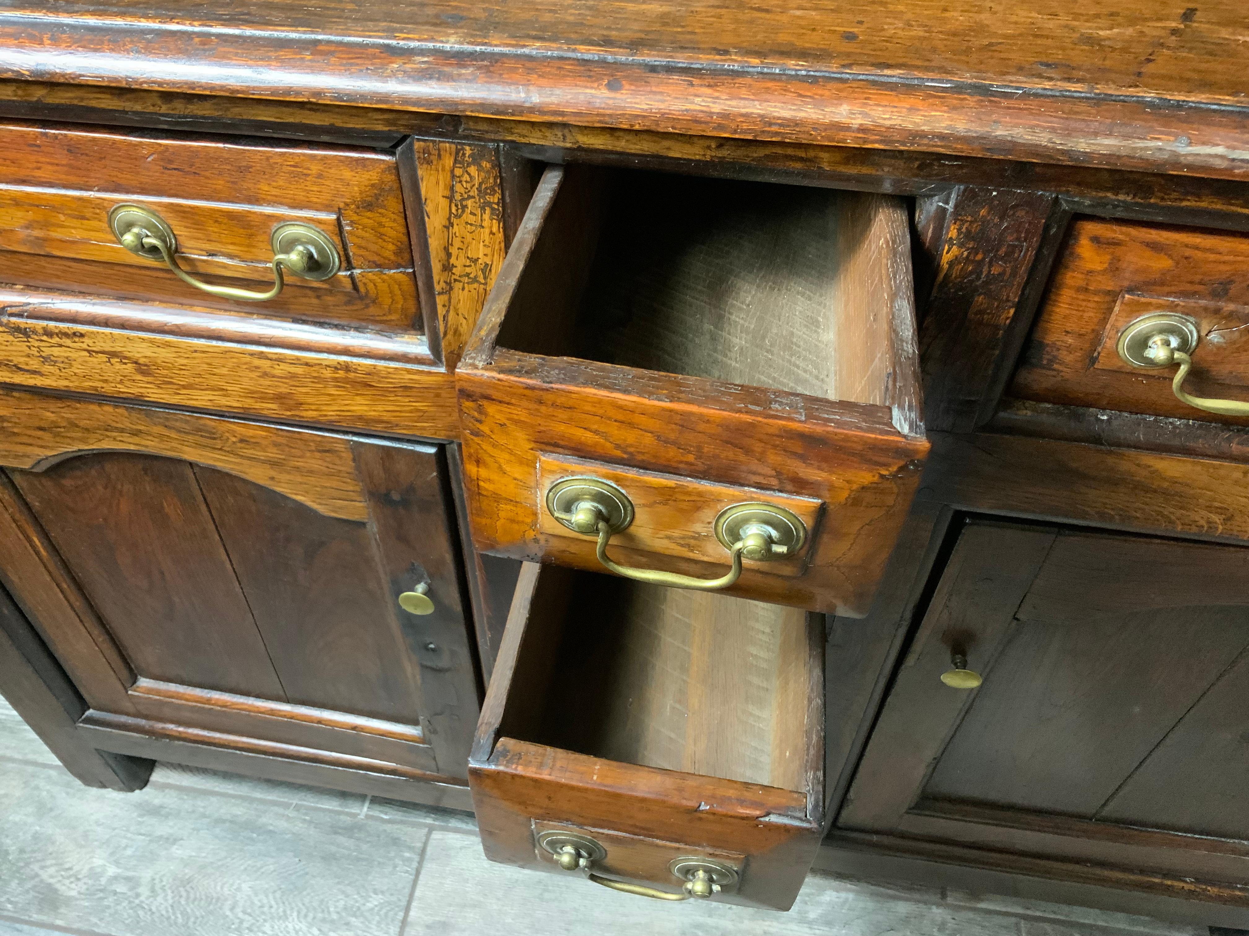 English Oak Welsh Dresser 12