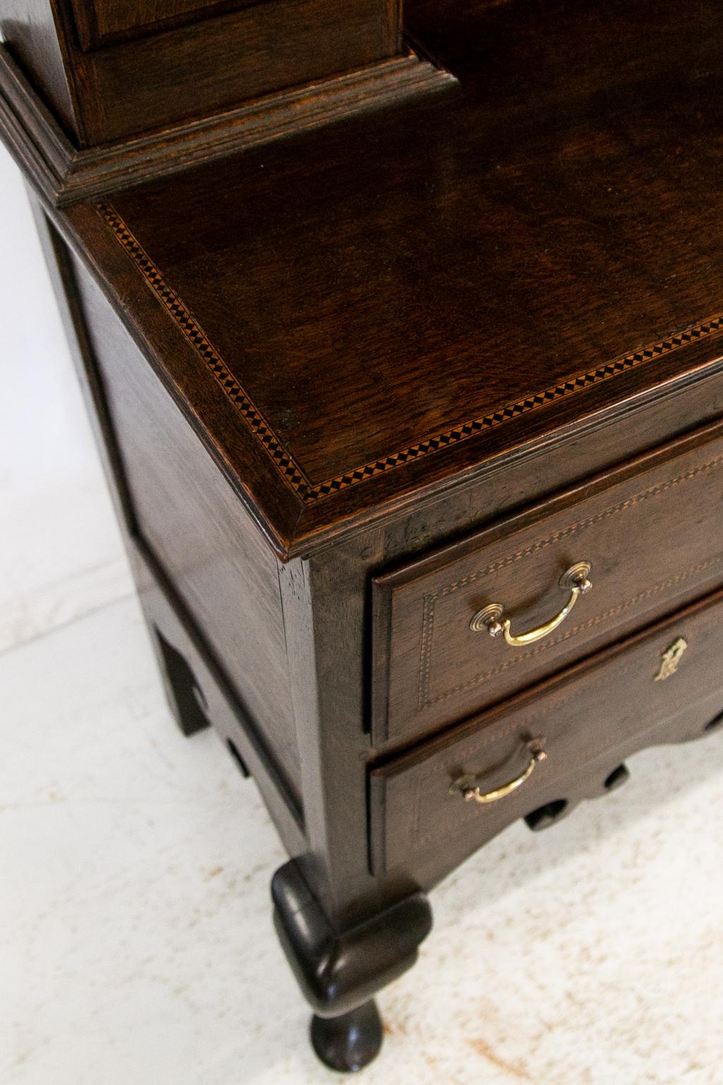 Late 19th Century English Oak Welsh Dresser For Sale