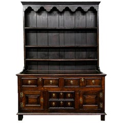 Antique English Oak Welsh Dresser