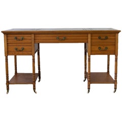 Antique English Oak Writing Desk