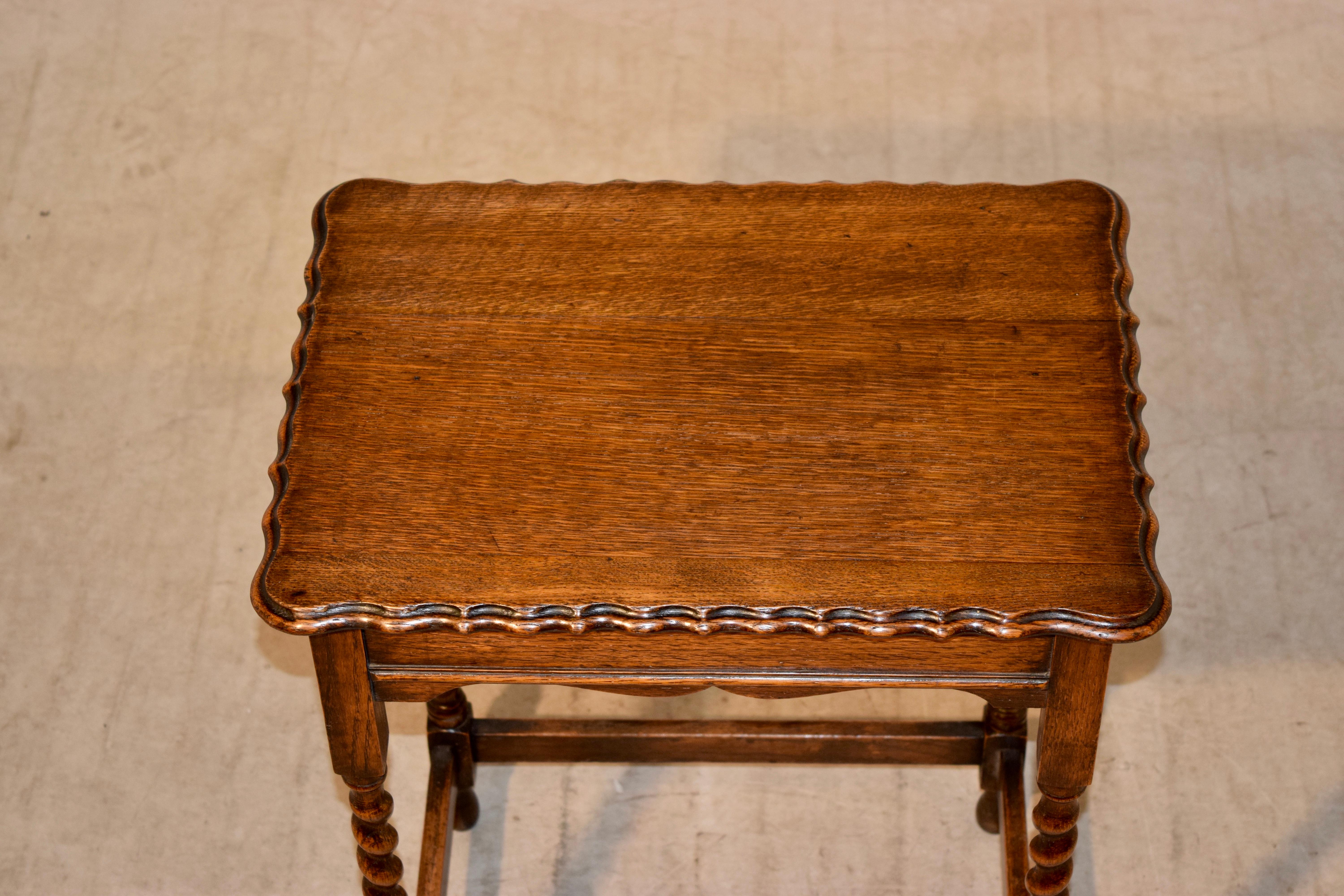 Oak English Occasional Table, circa 1900