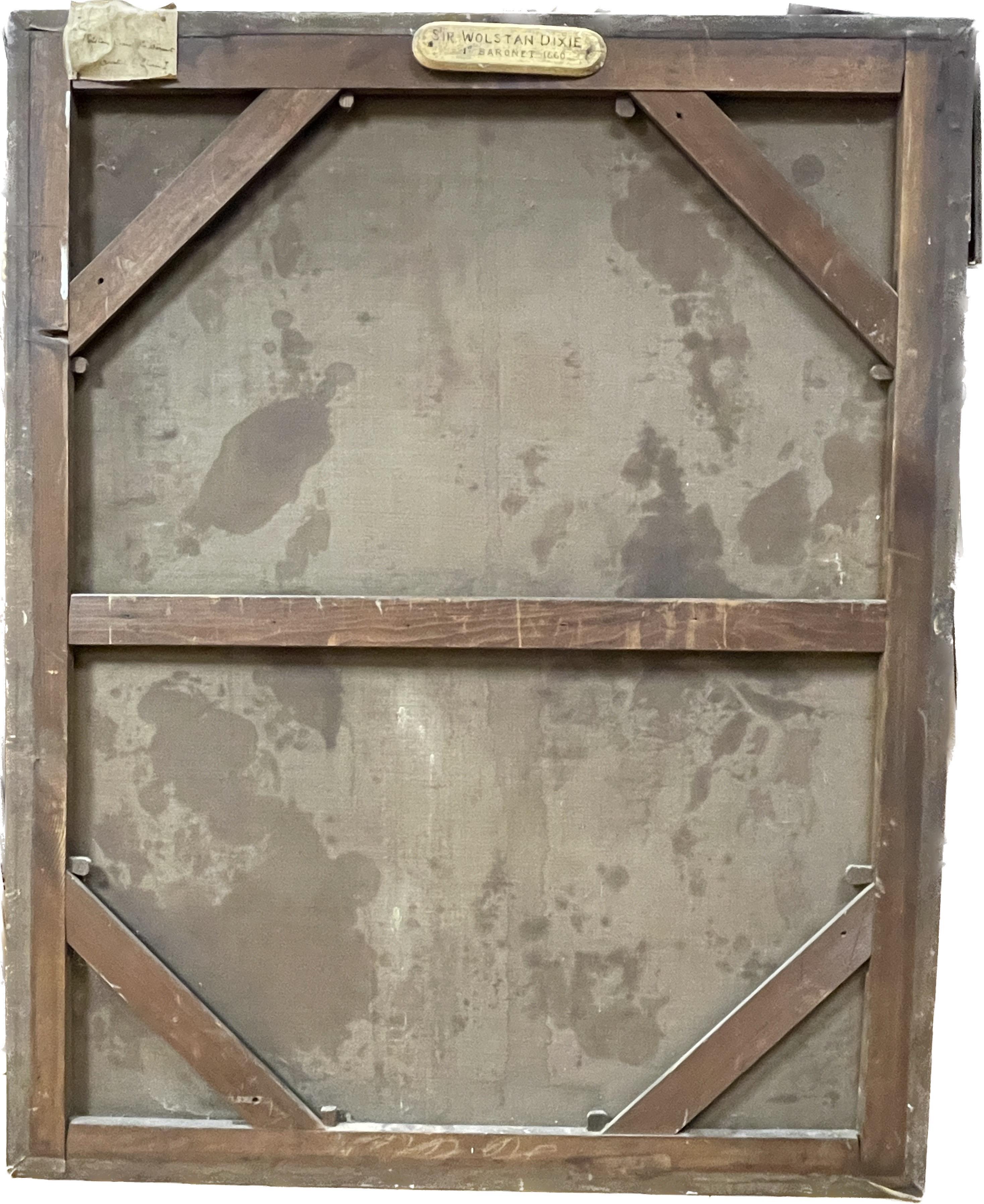 Enorme ritratto aristocratico a olio del XVII secolo di baronetto Fine ritratto ancestrale 6
