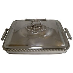 English Old Sheffield Plate Entree / Chafing / Warming Dish, circa 1830