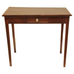 Used English One Drawer Side Table