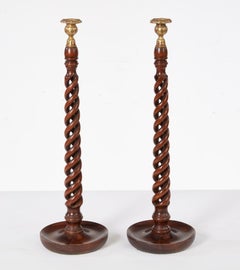 Candelieri aperti inglesi in Oak Oak