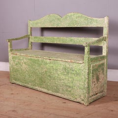 English Original Painted Bench