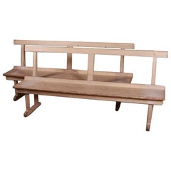 English Original Painted Benches