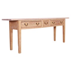 Base de commode anglaise peinte d'origine