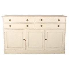 English Original Painted Dresser Base