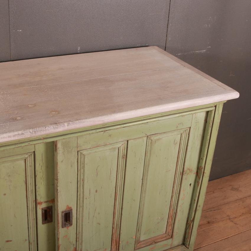 English Original Painted Dresser Base / Sideboard In Good Condition In Leamington Spa, Warwickshire