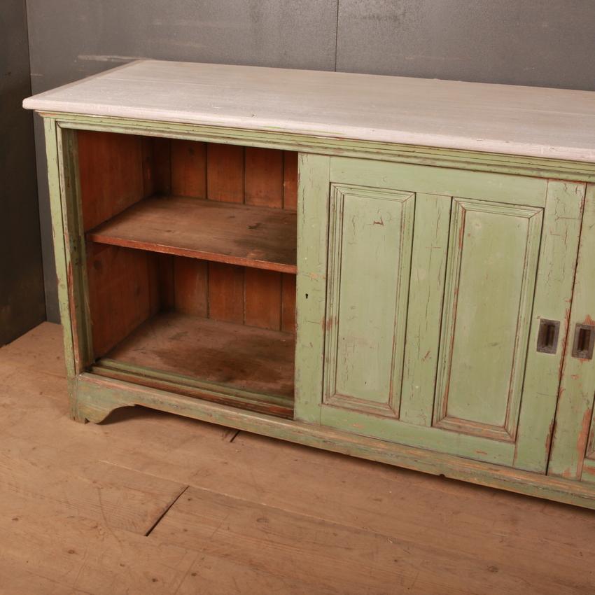 English Original Painted Dresser Base / Sideboard 1