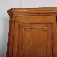 English Original Painted Linen Cupboard