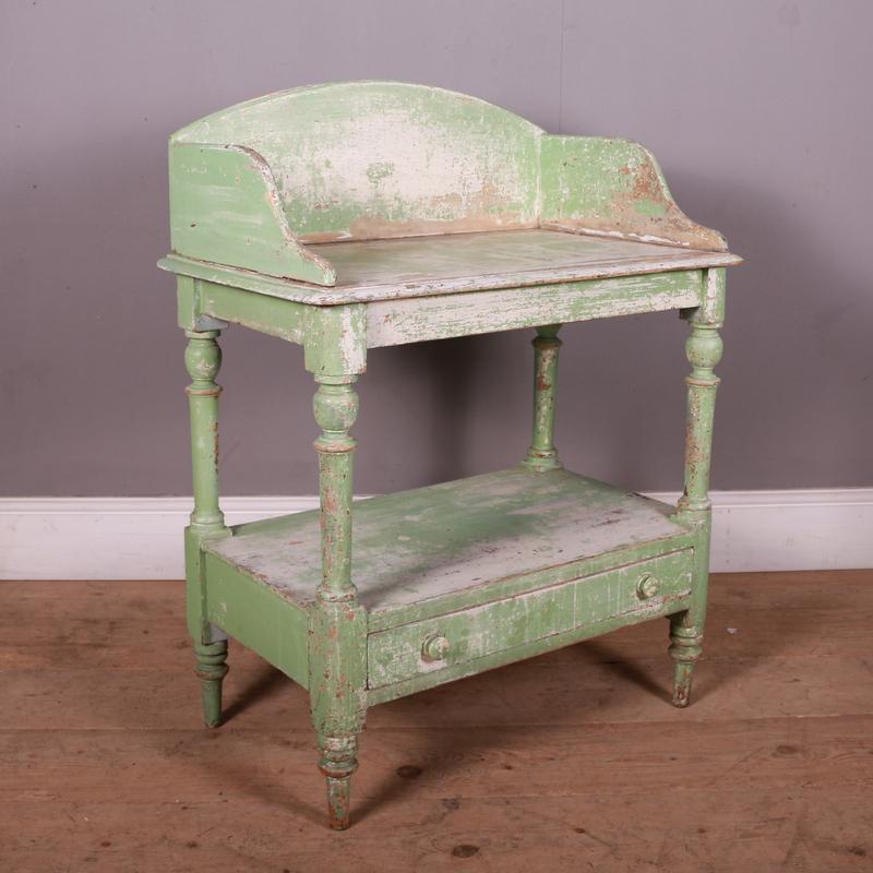 Victorian English Original Painted Side Table