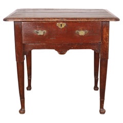 Mesa auxiliar pintada original inglesa