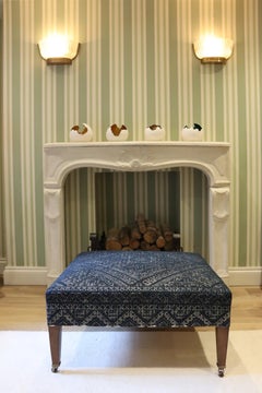 Ottomane anglais en couverture de mariage marocain tissé Fez à double face, c.1860-1880