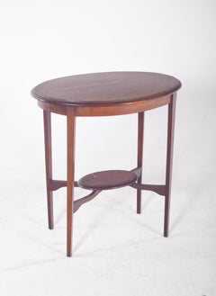Table basse ovale anglaise en Wood Wood