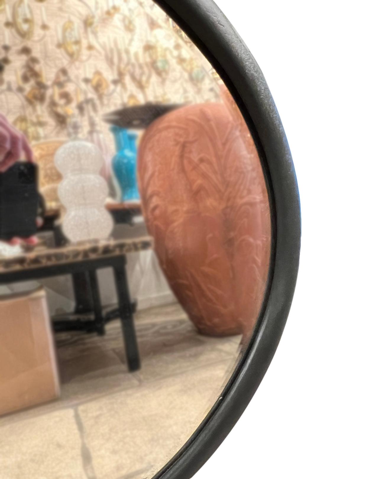 Anglais Miroir anglais à cadre ovale en vente